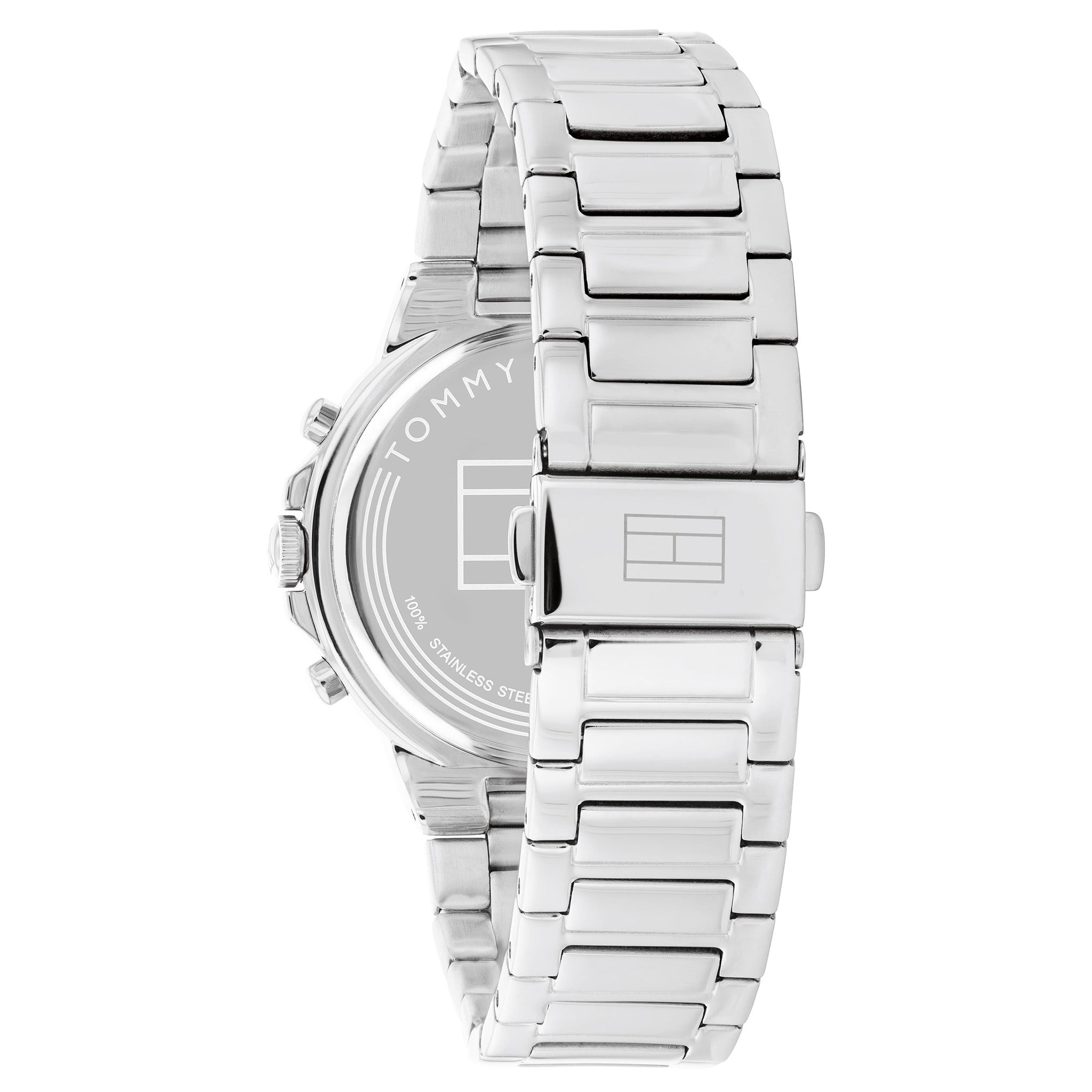 Tommy Hilfiger Stainless Steel Blush Dial Women's Multi-function Watch - 1782329