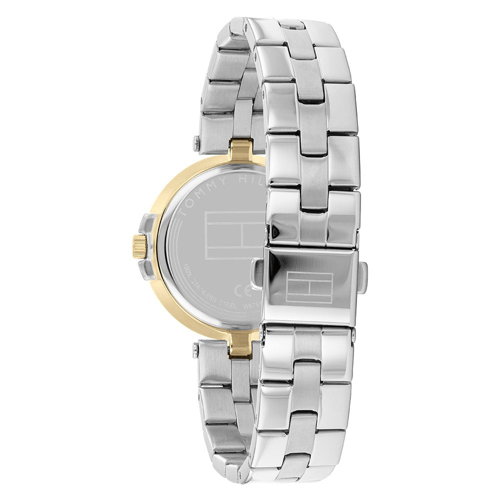 Tommy Hilfiger Stainless Steel Silver Dial Women's Watch - 1782360