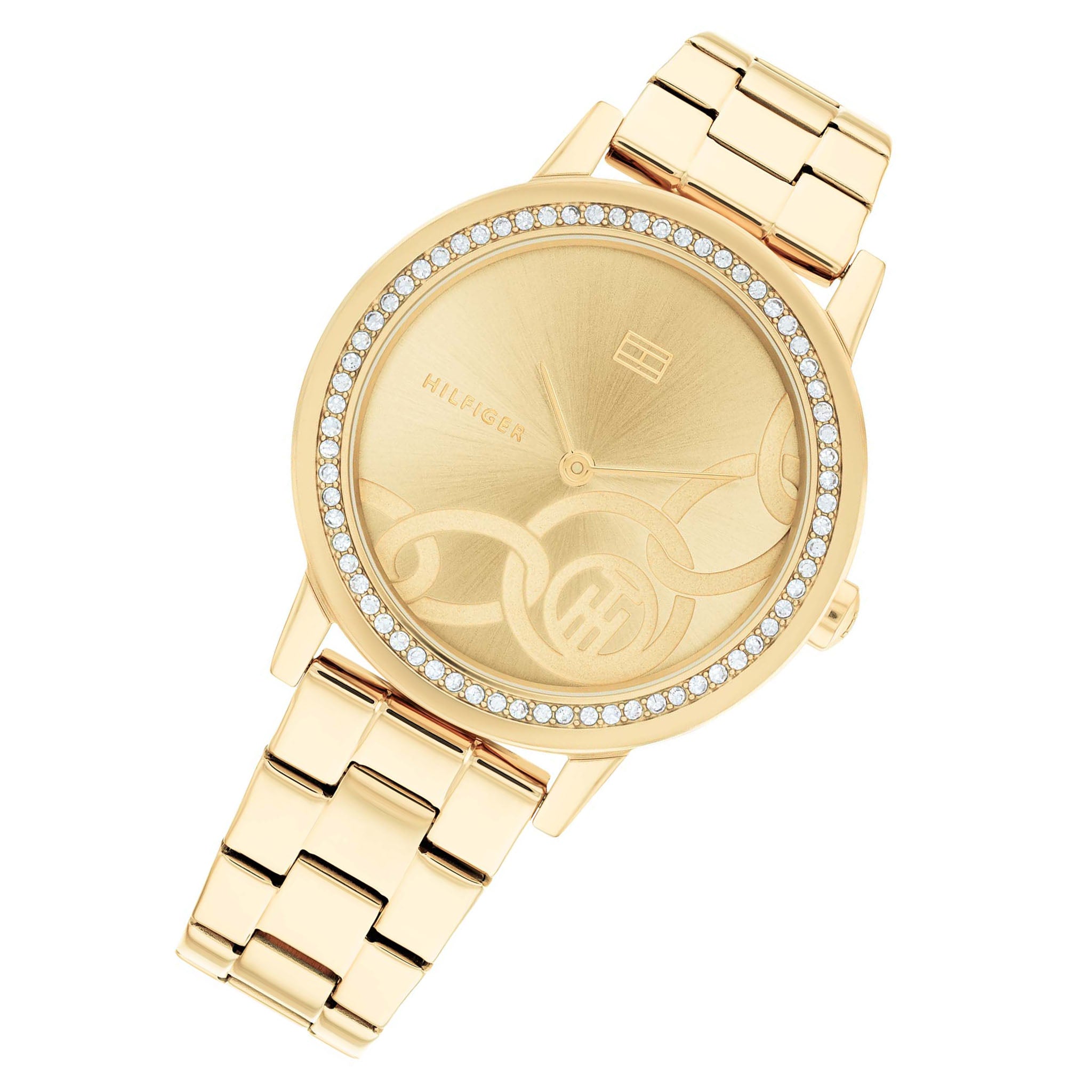 Tommy Hilfiger Gold Steel Women's Watch - 1782437