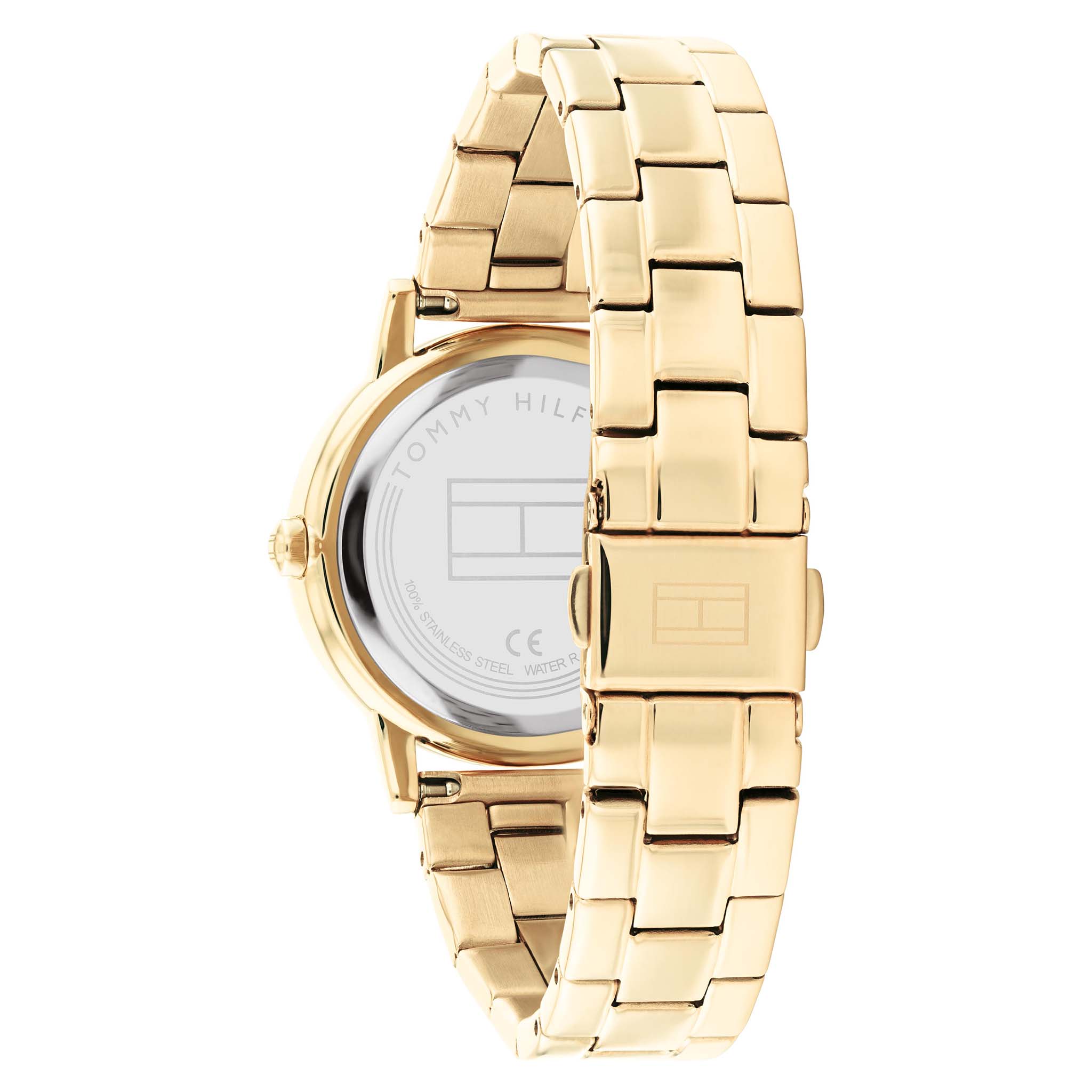 Tommy Hilfiger Gold Steel Women's Watch - 1782437