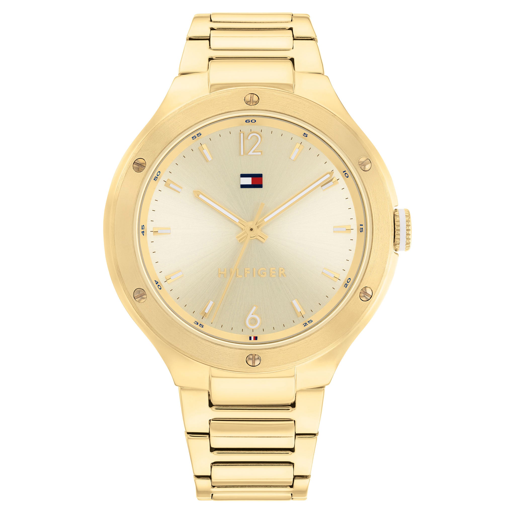 Tommy Hilfiger Gold Steel Light Champagne Dial Women's Watch