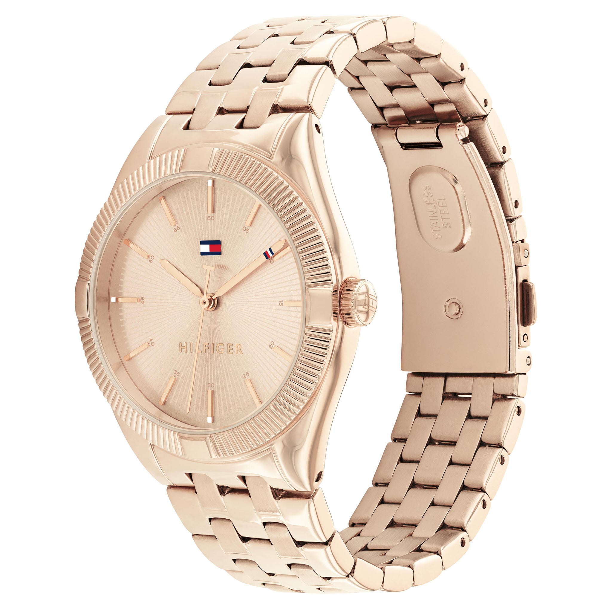 Tommy Hilfiger Carnation Gold Steel Light Carnation Gold Dial Women's Watch - 1782551
