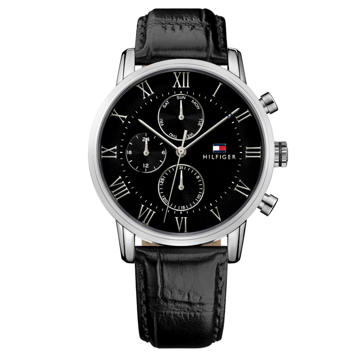 Tommy Hilfiger Leather Men's Watch - 1791401