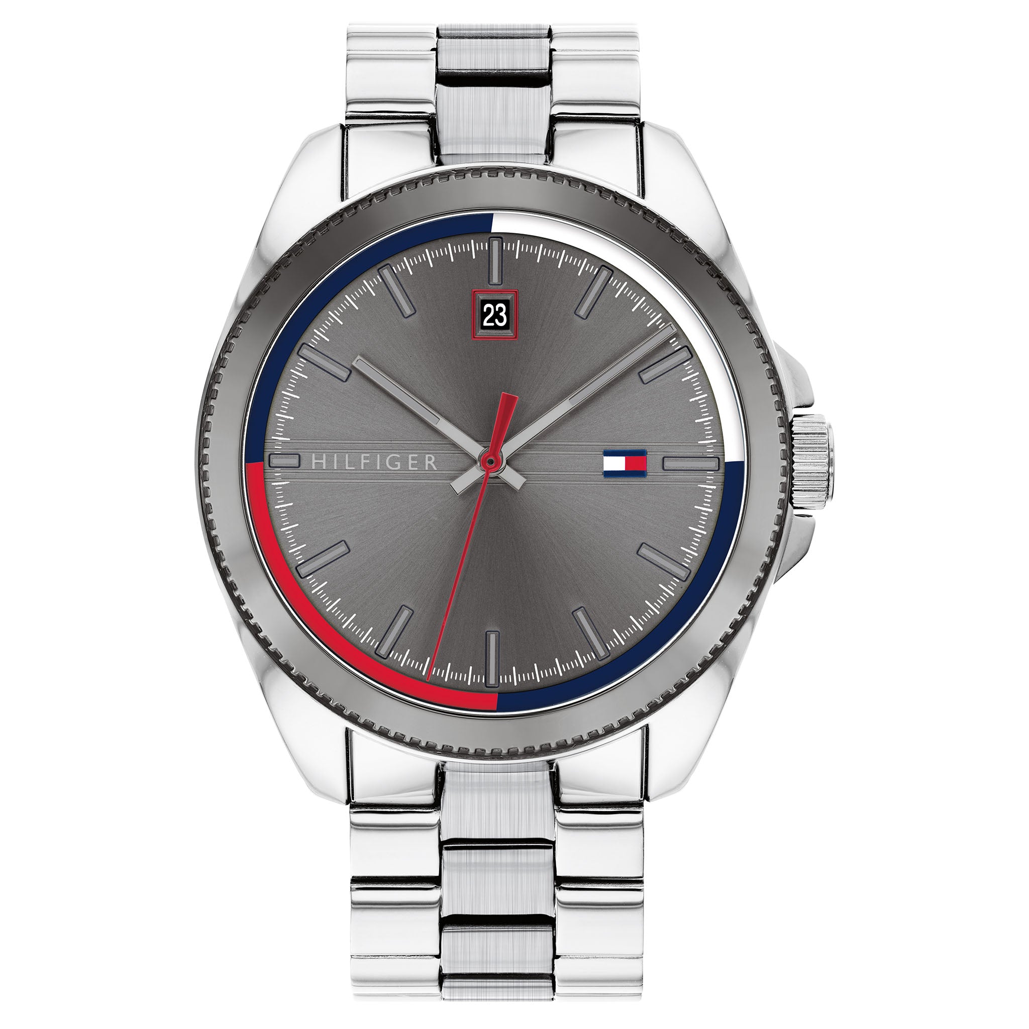 Tommy Hilfiger Classic Silver Steel Men's Watch - 1791684