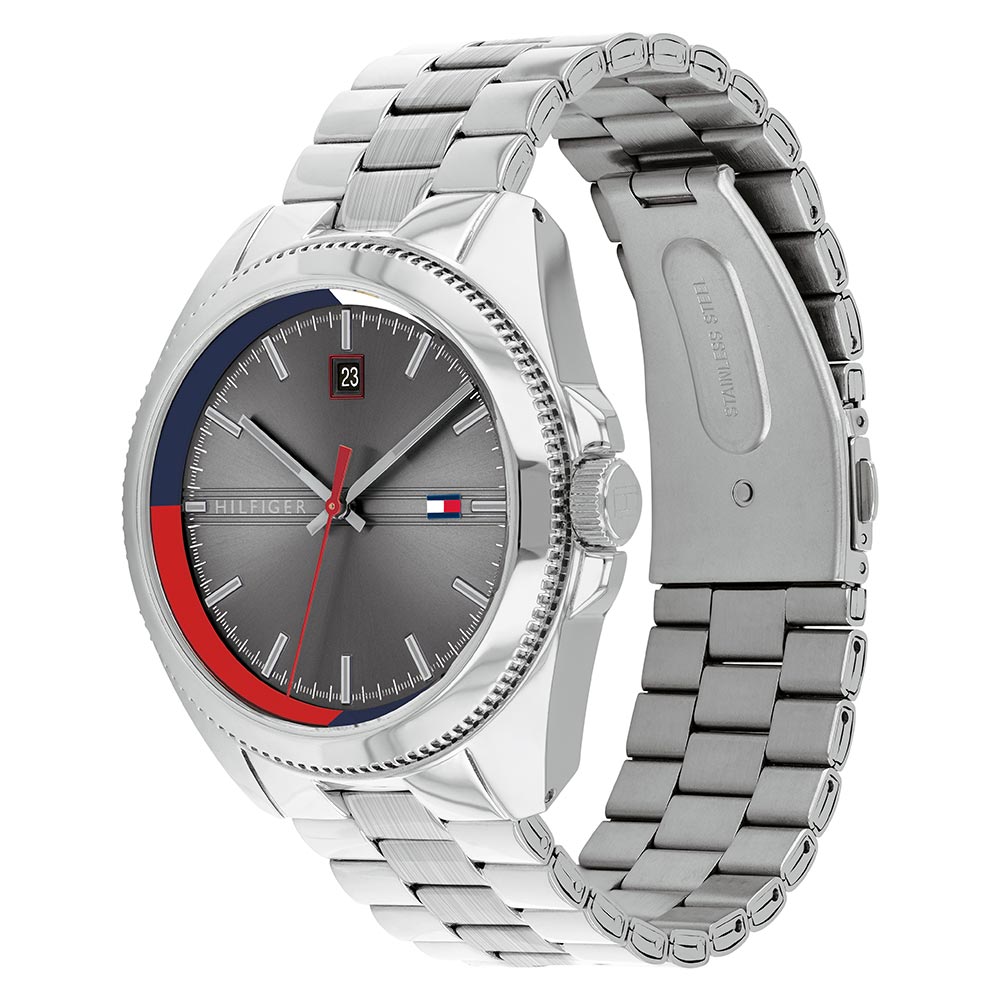 Tommy Hilfiger Classic Silver Steel Men's Watch - 1791684