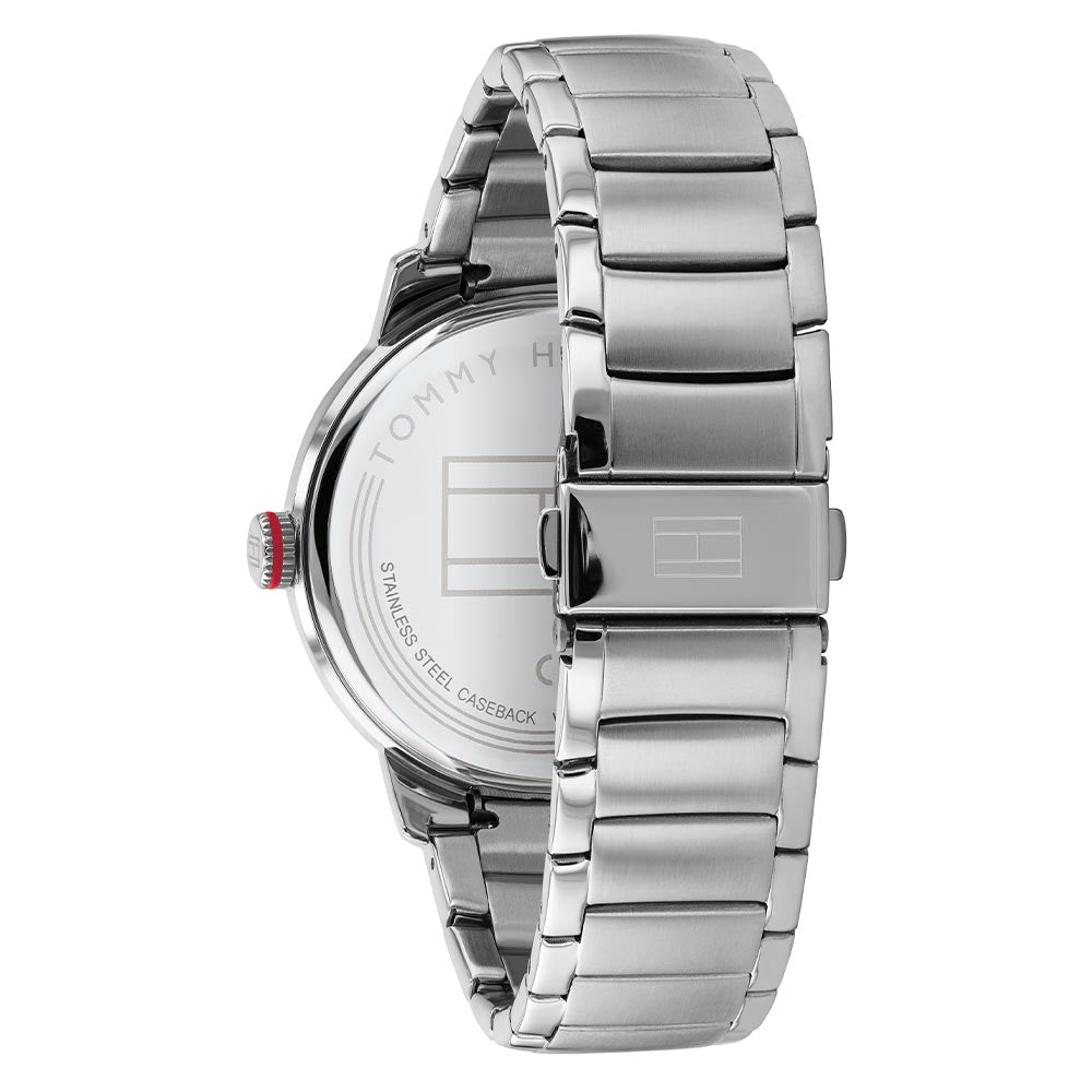 Tommy Hilfiger Essentials Black Dial Steel Men's Watch - 1791755