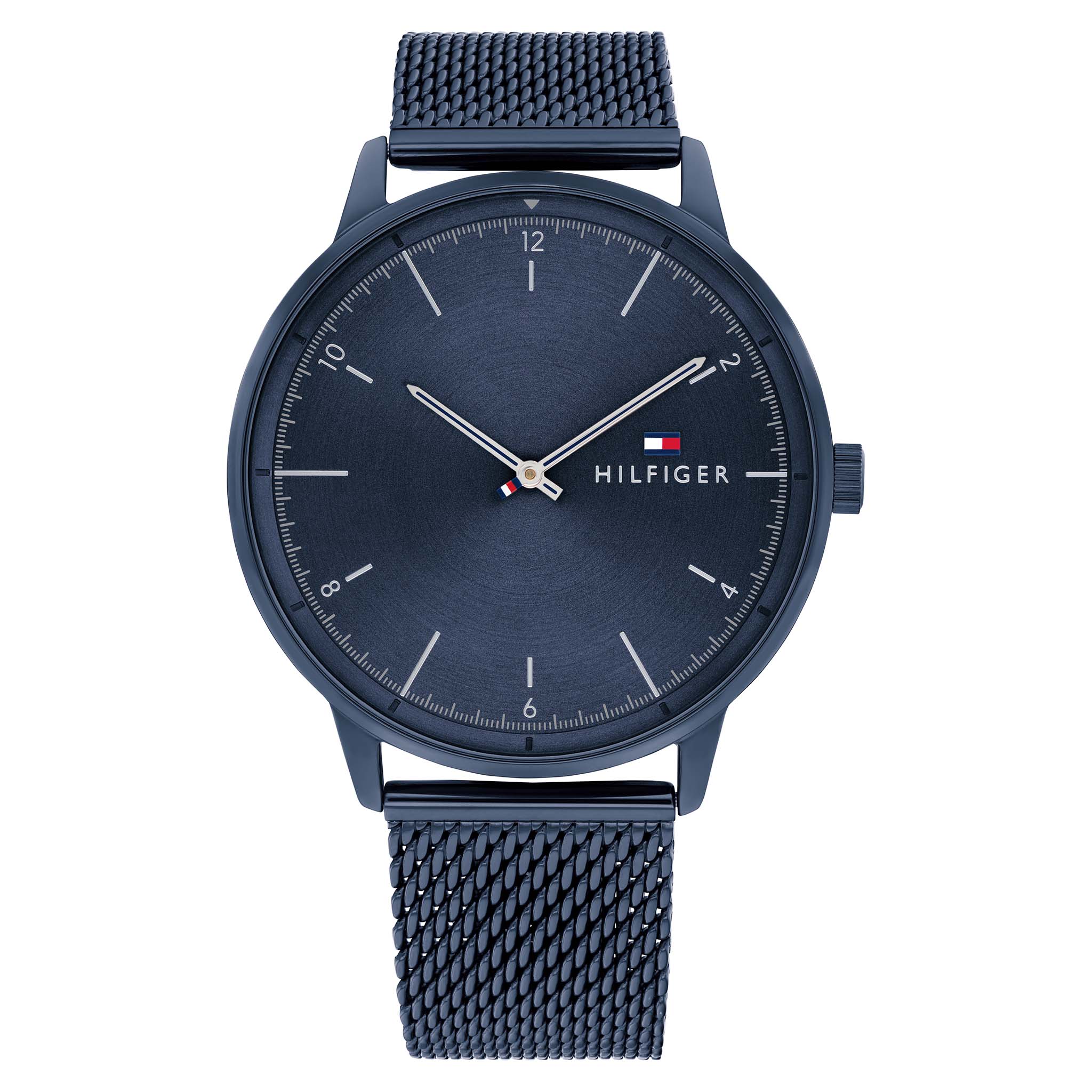 Tommy Hilfiger Blue Steel Mesh Dial Men's Watch - 1791841