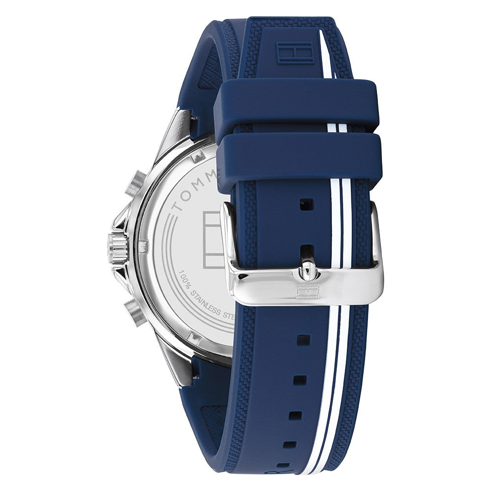 Tommy Hilfiger Navy Silicone Men's Multi-function Watch - 1791859