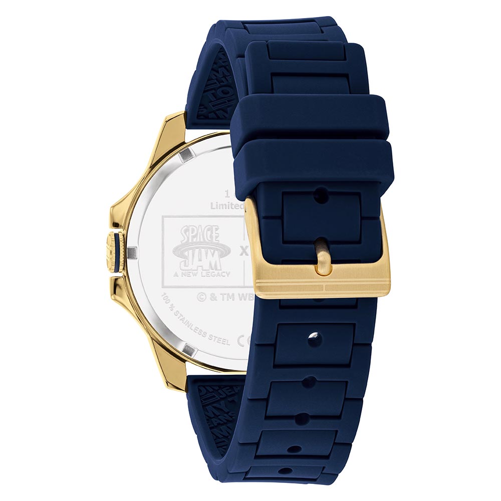 Tommy Hilfiger Looney Tunes Space Jam Navy Silicone Men's Watch - 1791875