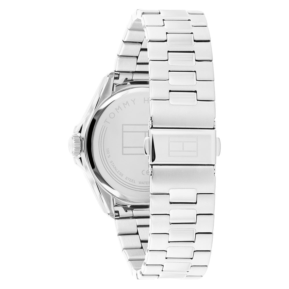 Tommy Hilfiger Stainless Steel Black Dial Men's Watch - 1791901