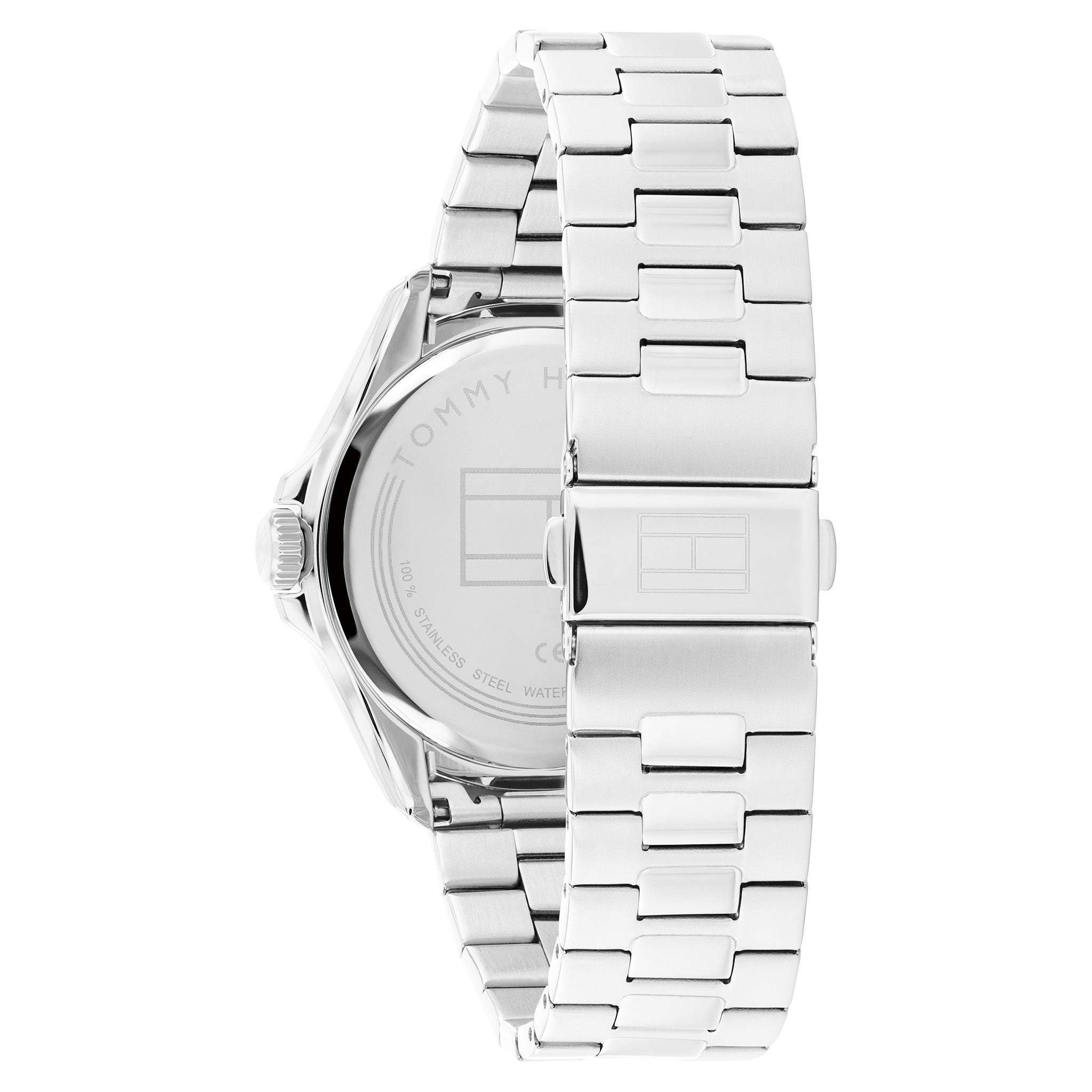 Tommy Hilfiger Silver Steel Navy Dial Men's Watch - 1791902