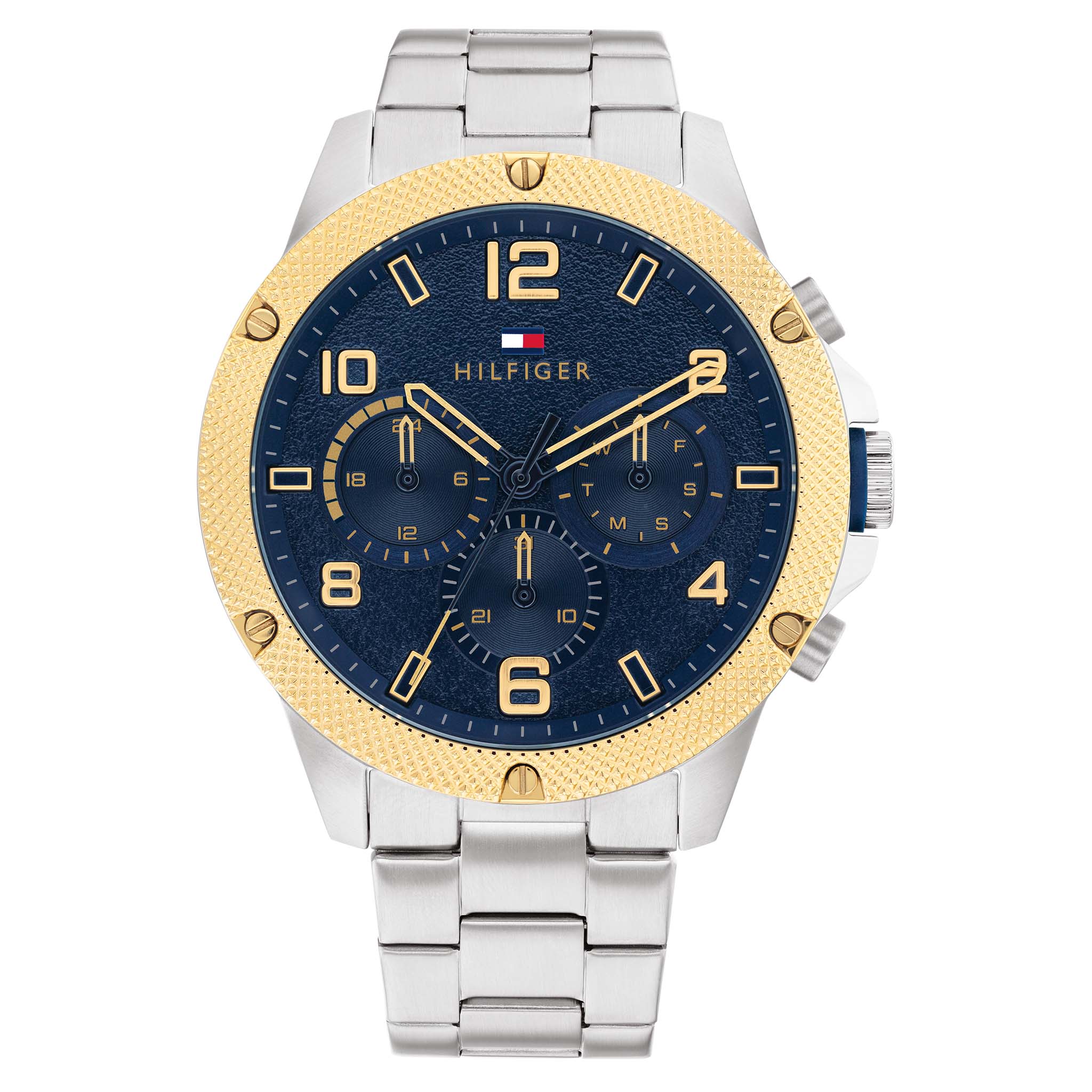 Tommy Hilfiger Blaze Stainless Steel Blue Dial Multi-function Men's Watch - 1792031