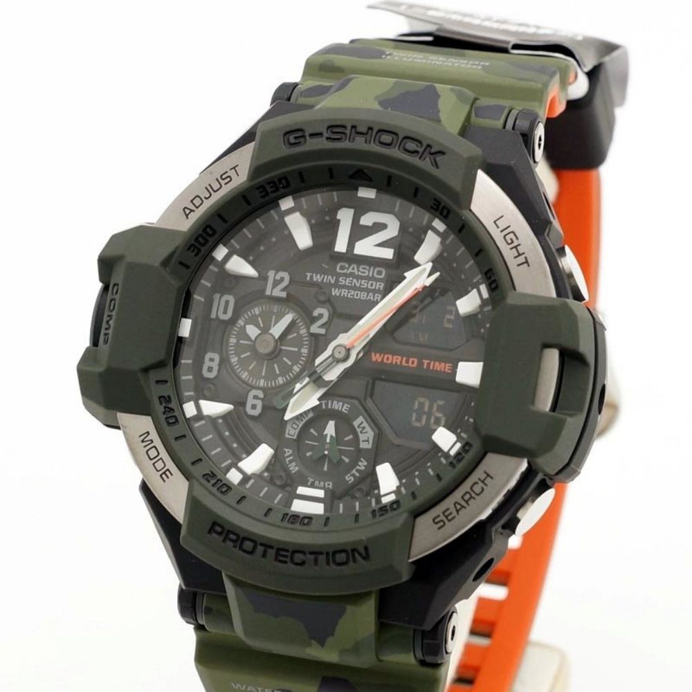 Casio G-SHOCK Gravitymaster Aviation Men's Watch - GA1100SC-3A