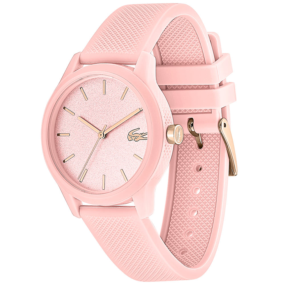 Lacoste The 12.12 Pink Silicone Women's Watch - 2001065