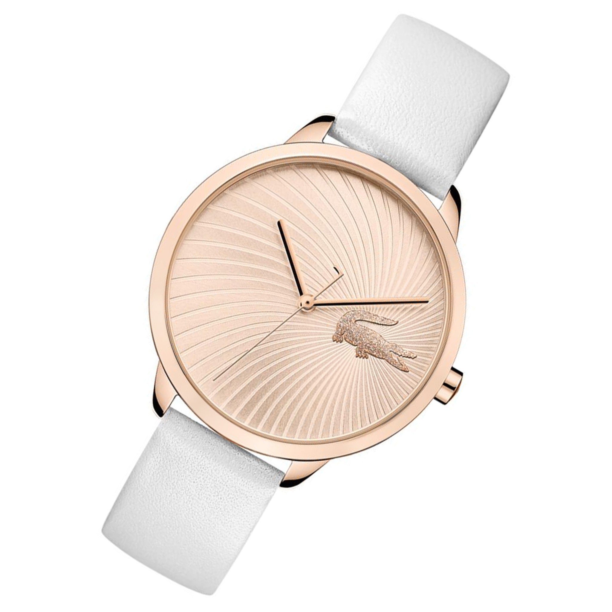 Lacoste Lexi White Leather Ladies Watch - 2001068