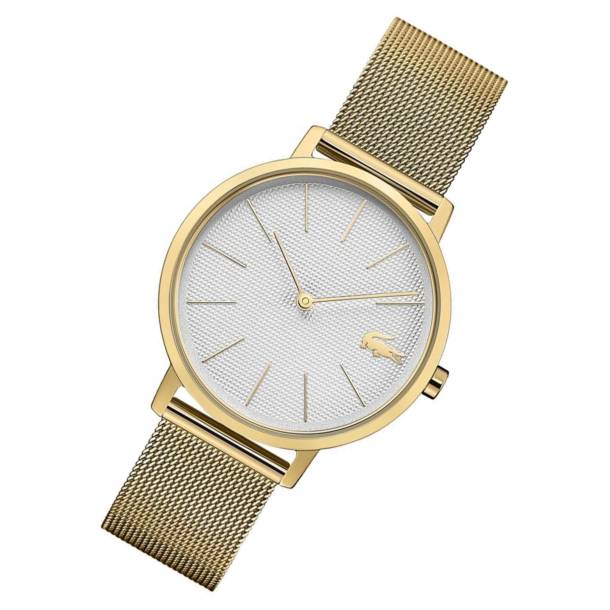 Lacoste Moon Gold Mesh Women's Watch - 2001107