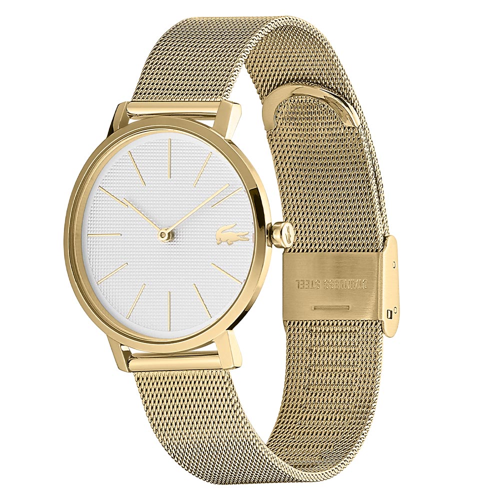 Lacoste Moon Gold Mesh Women's Watch - 2001107