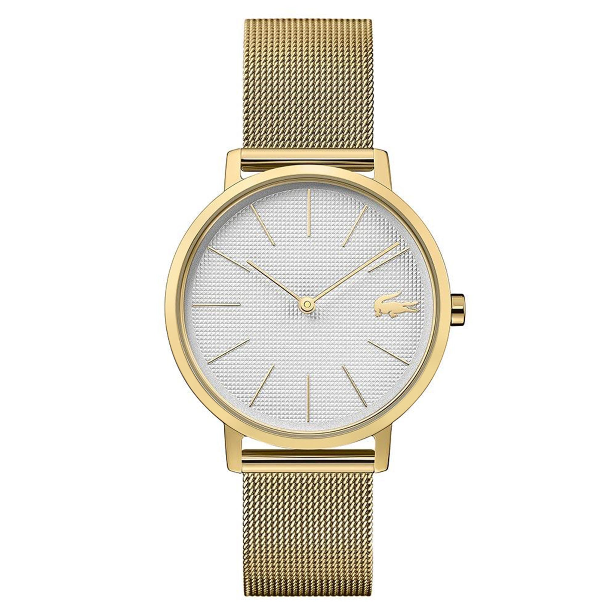Lacoste Moon Gold Mesh Women's Watch - 2001107