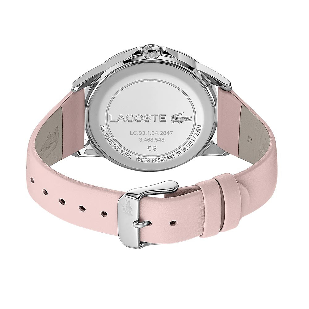 Lacoste Florence Pink Leather Women's Multi-function Watch - 2001108