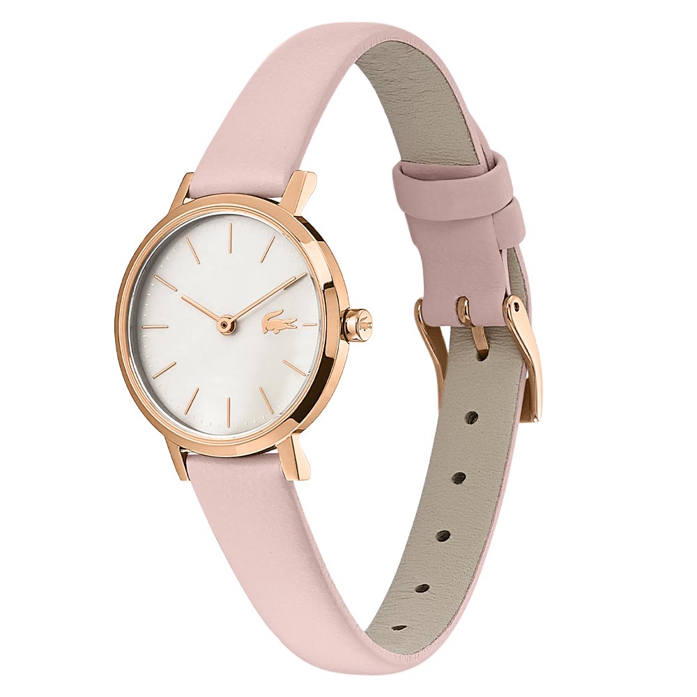 Lacoste Moon Pink Leather Women's Watch - 2001120