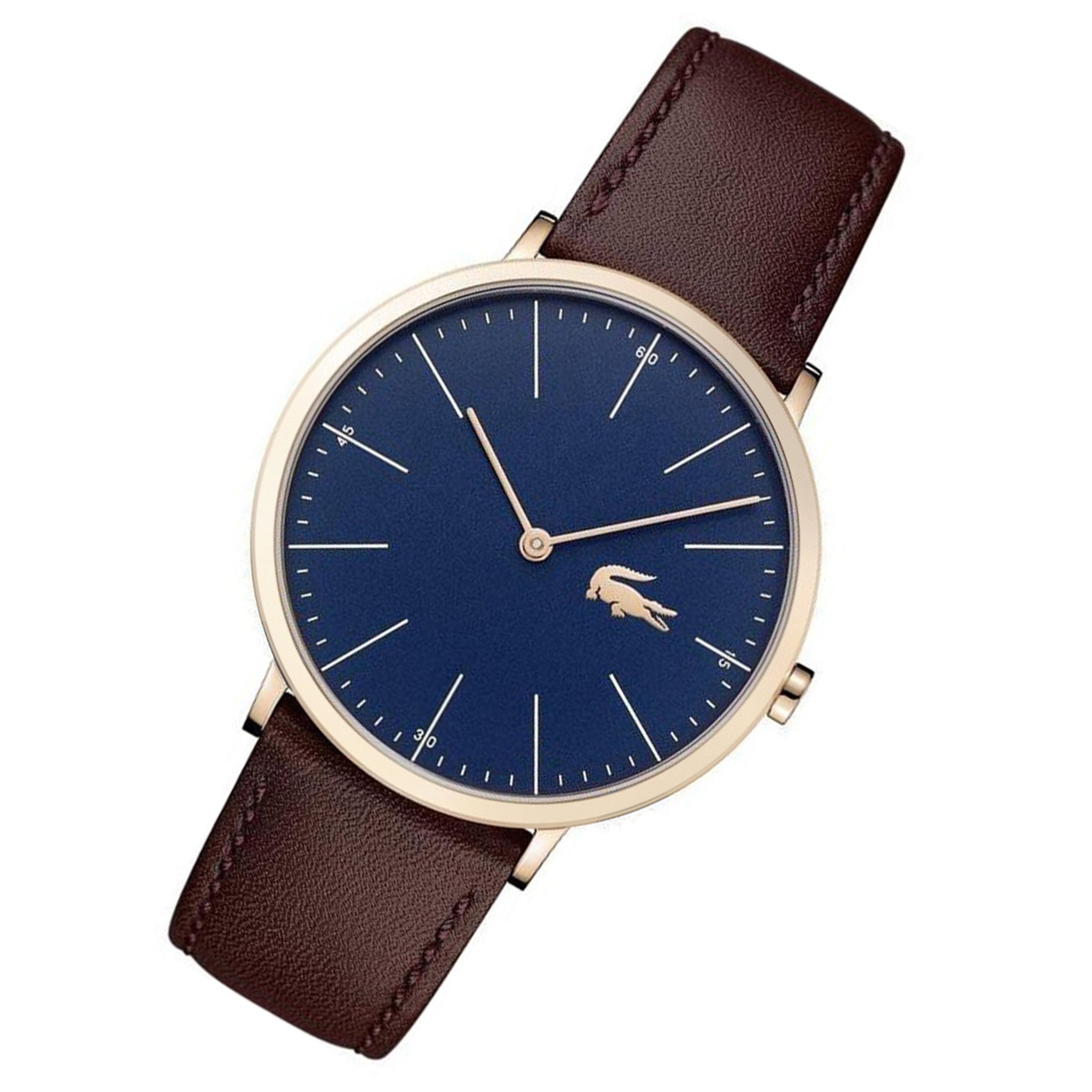 Lacoste Moon Brown Leather Mens Watch - 2010871