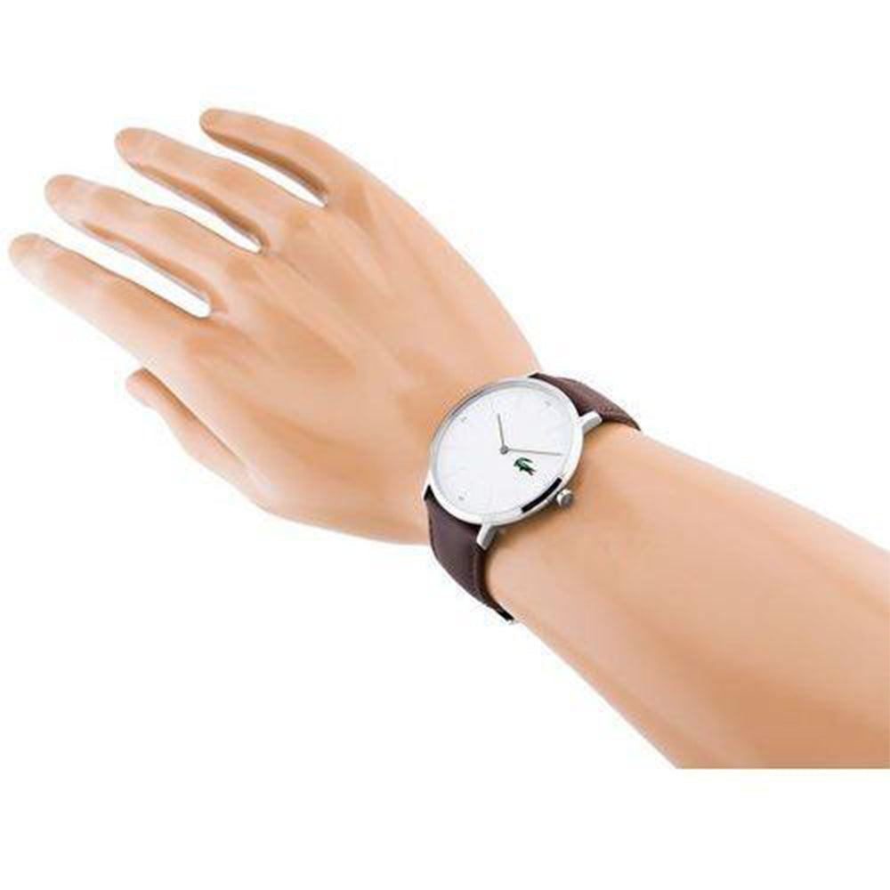 Lacoste Moon Brown Leather Mens Watch - 2010872