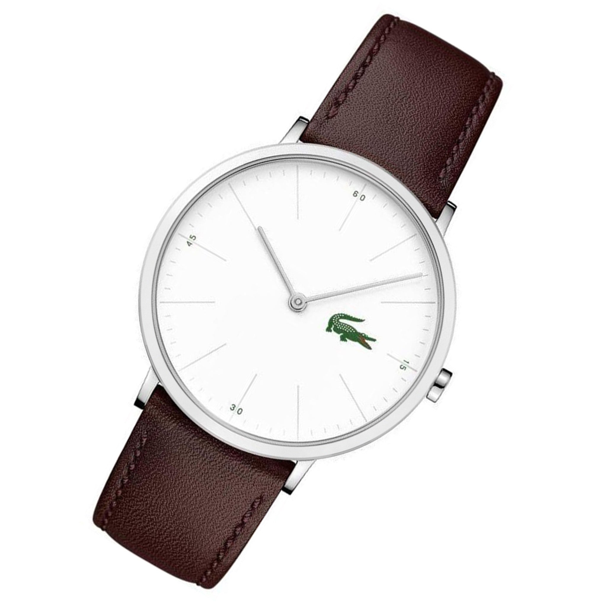 Lacoste Moon Brown Leather Mens Watch - 2010872