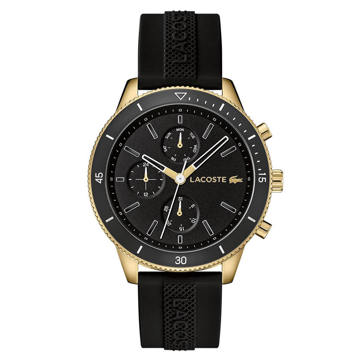 Lacoste Key West Black Silicone Men's Watch - 2010994