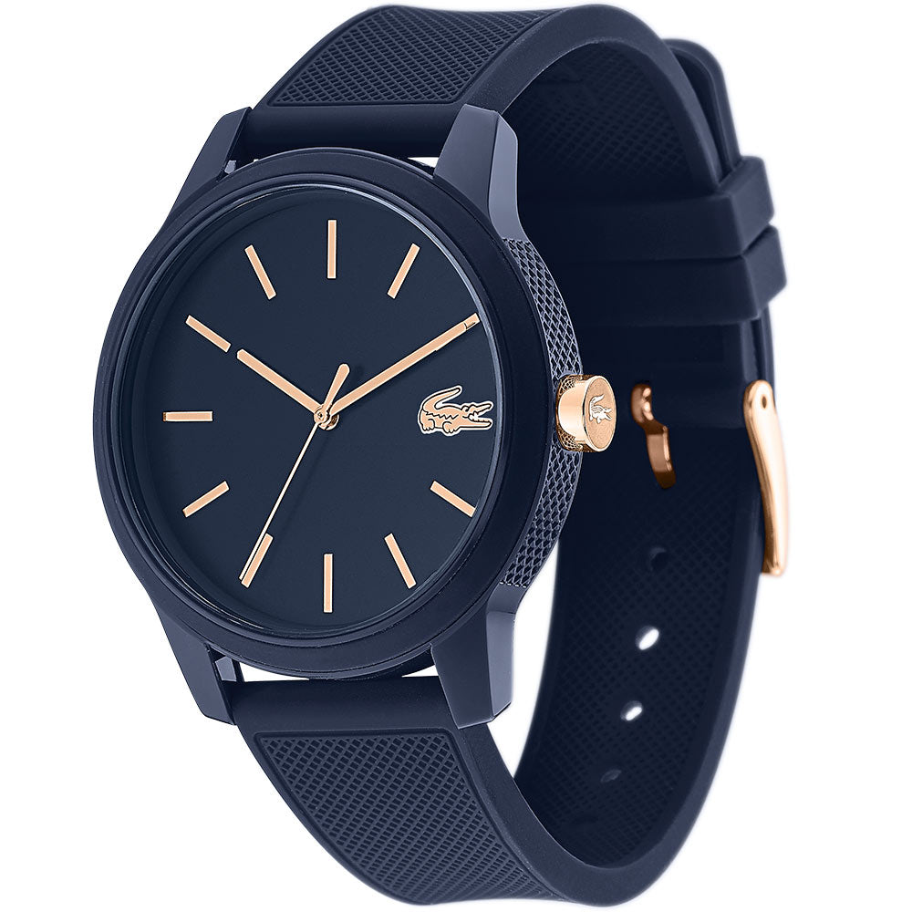 Lacoste 12.12 Blue Silicone Men's Watch - 2011011