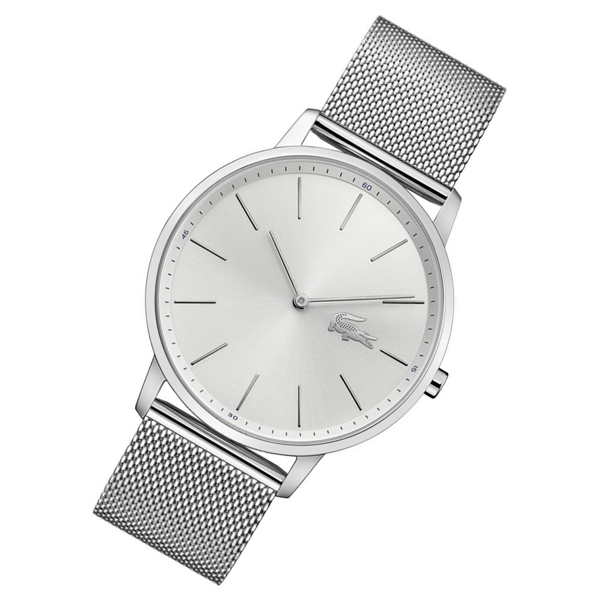 Lacoste Moon Silver Mesh Men's Watch - 2011017