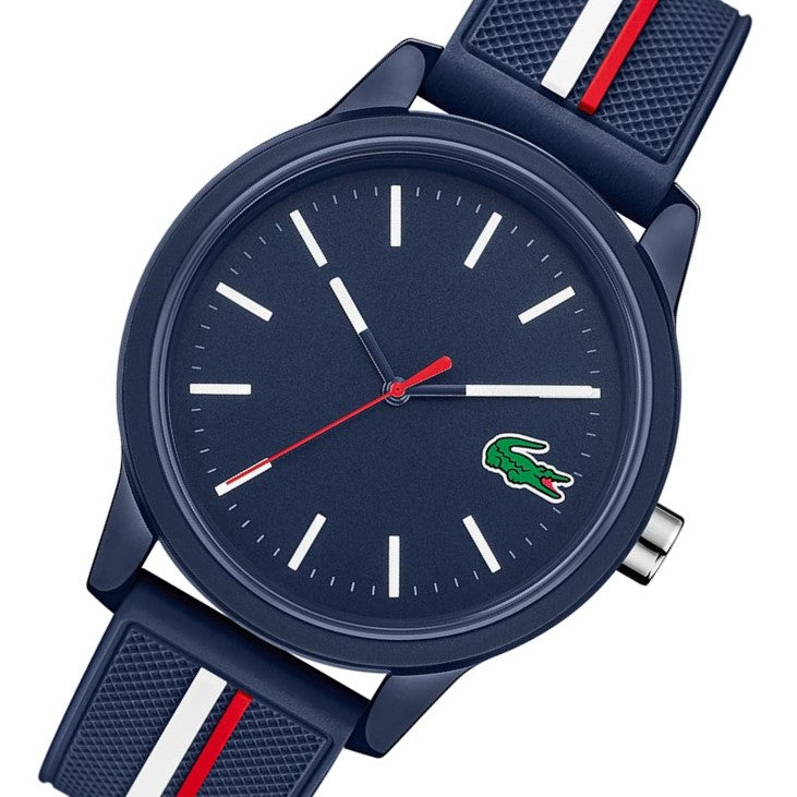 Lacoste 12.12 Navy Blue Silicone Men's Watch - 2011070
