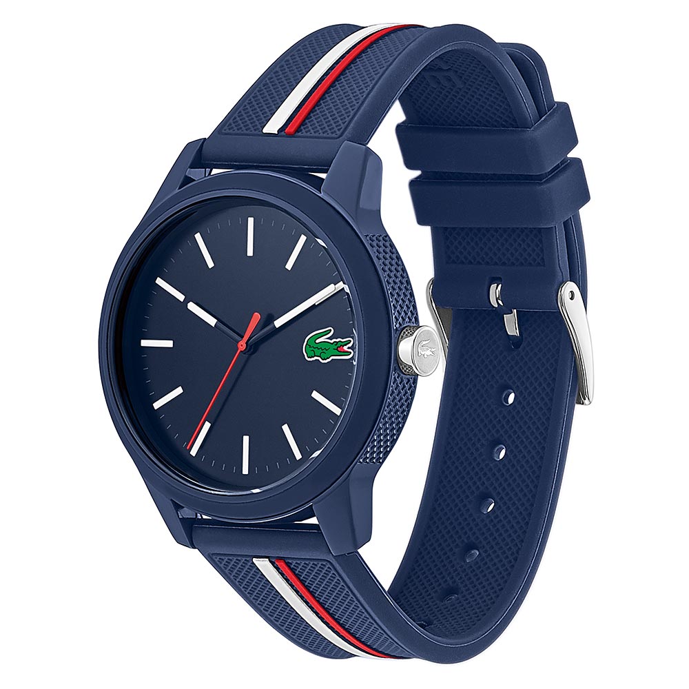 Lacoste 12.12 Navy Blue Silicone Men's Watch - 2011070