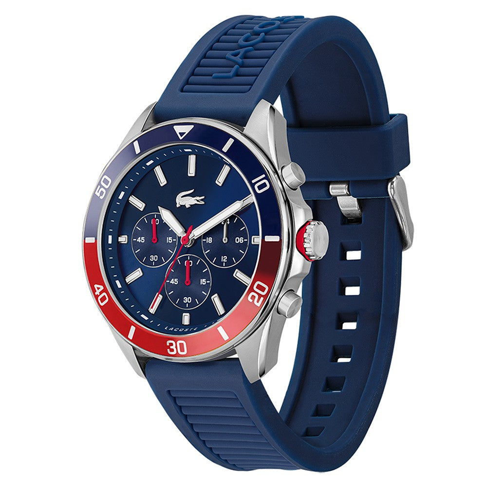 Lacoste Blue Silicone Band Men's Chronograph Watch - 2011154