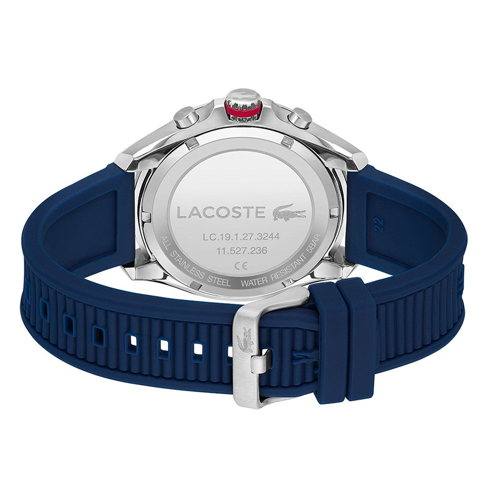 Lacoste Blue Silicone Band Men's Chronograph Watch - 2011154