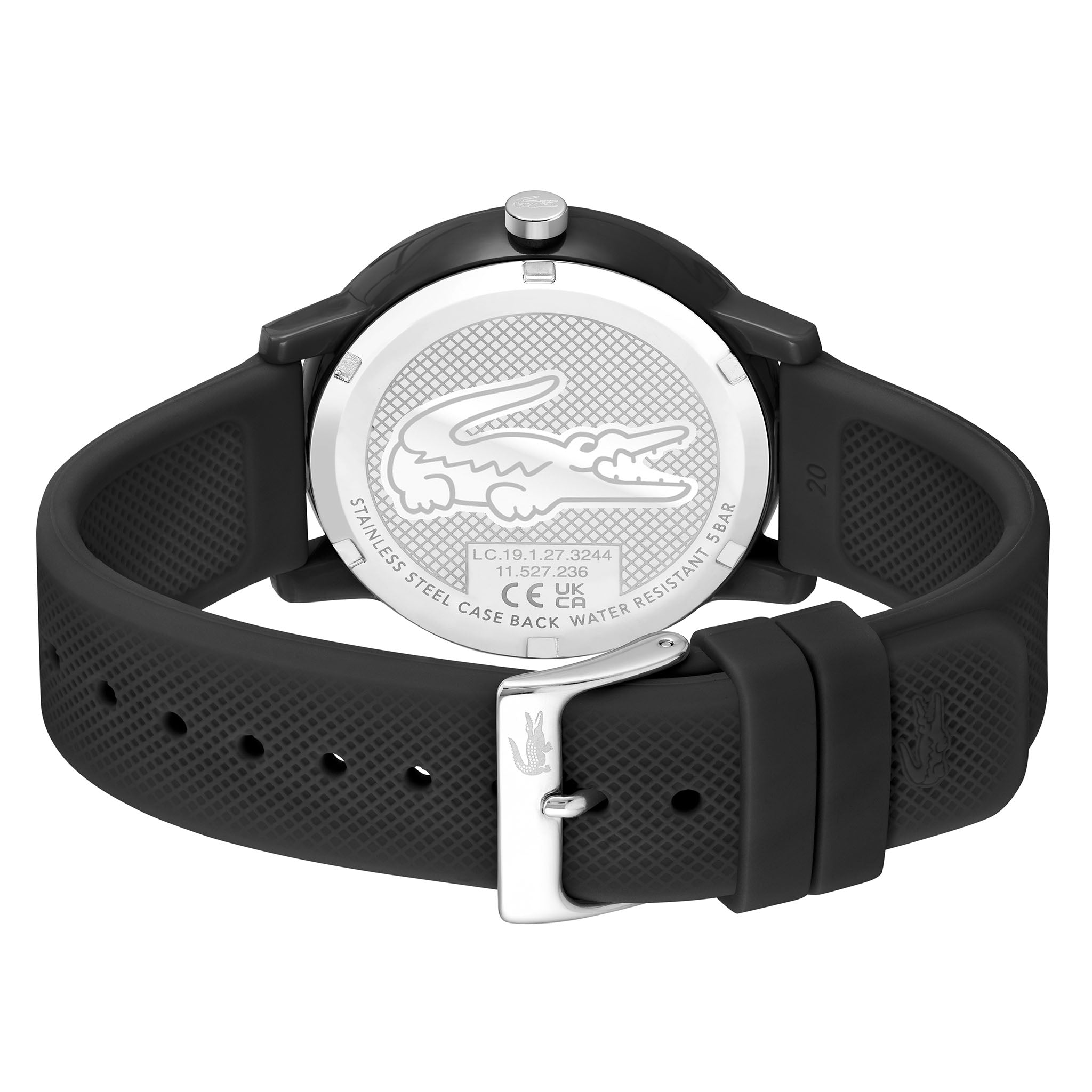 Lacoste Black Silicone Men's Watch - 2011171