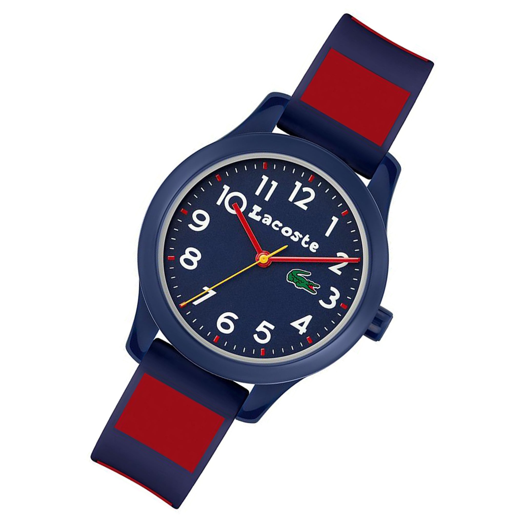 Lacoste 12.12 Blue & Red Silicone Band Kids Watch - 2030035