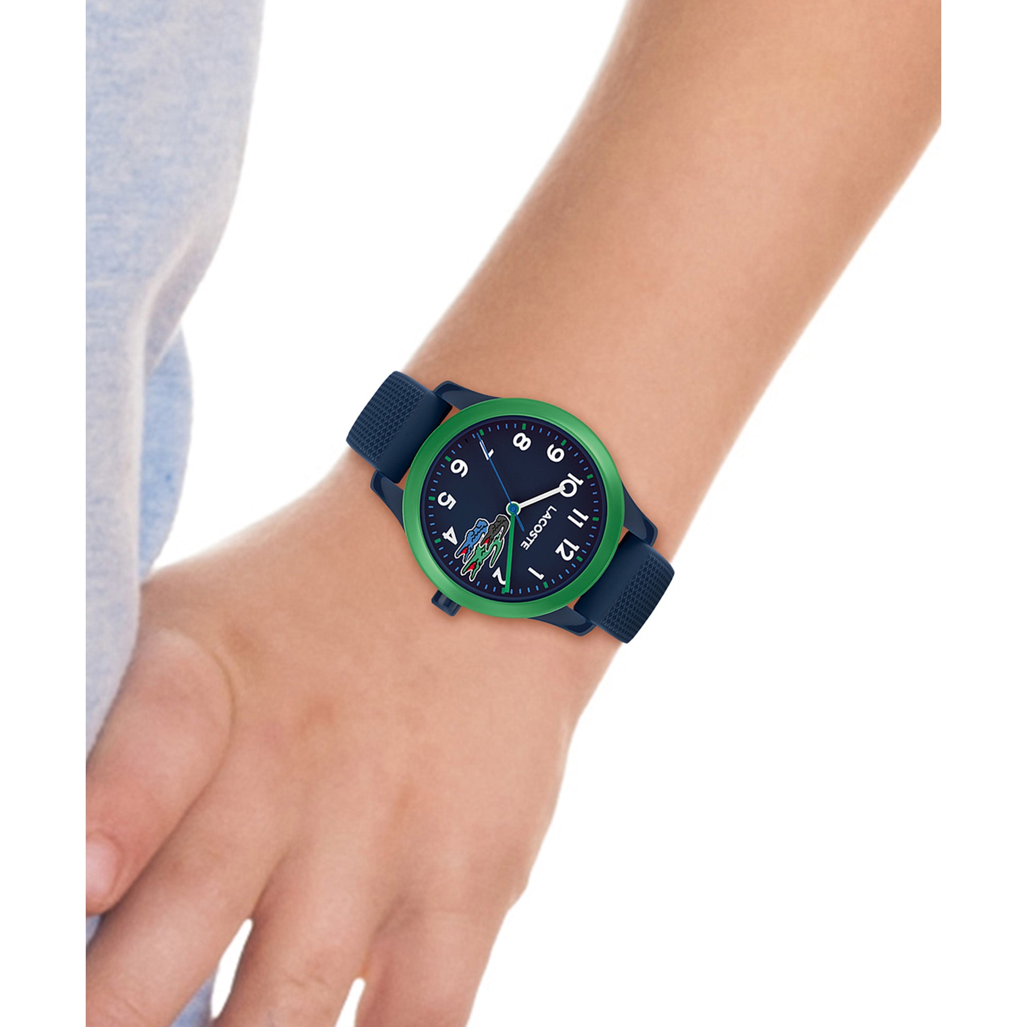 Lacoste Navy Silicone Kids Watch - 2030037
