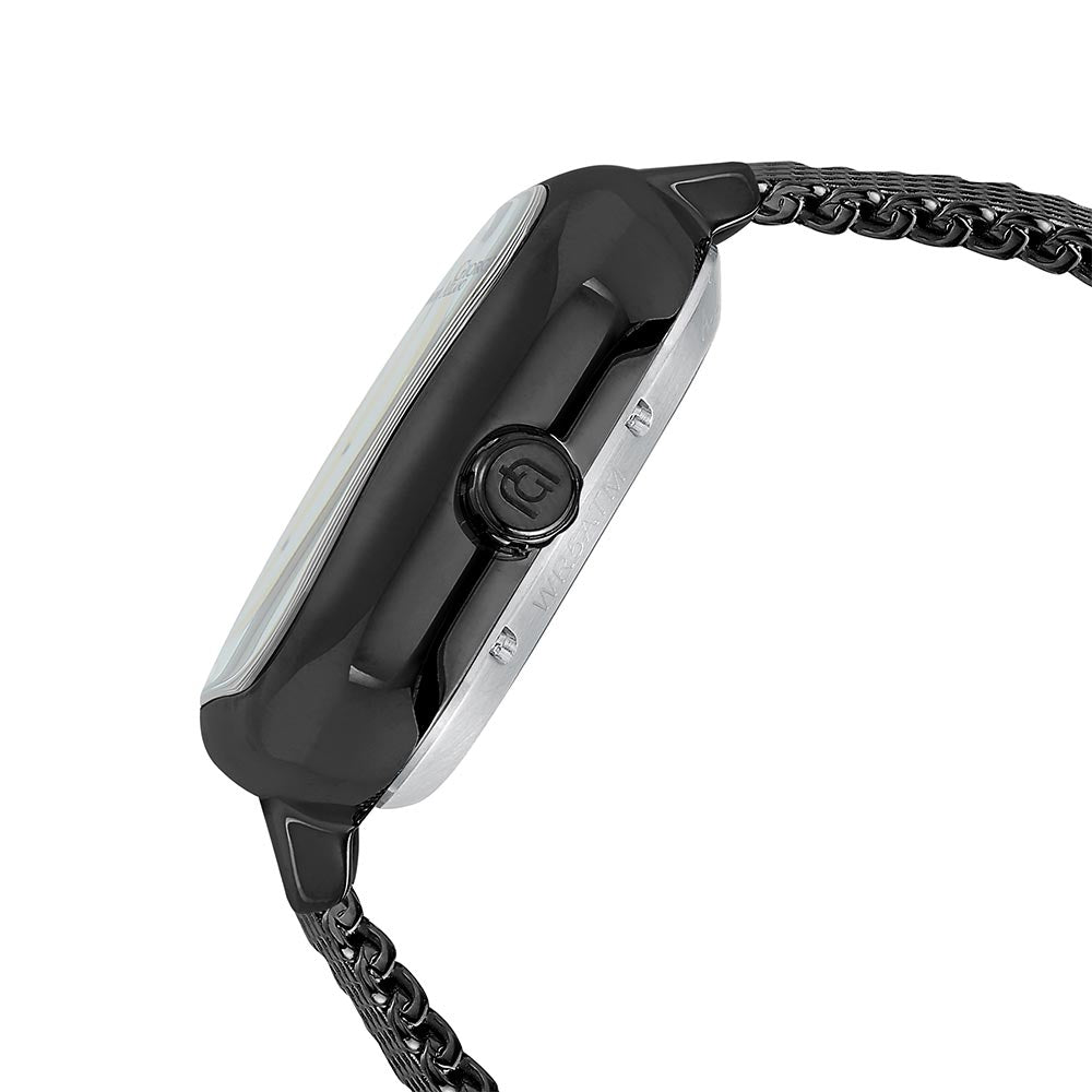 Giorgio Milano Black Mesh Automatic Men's Watch - 229SBK15