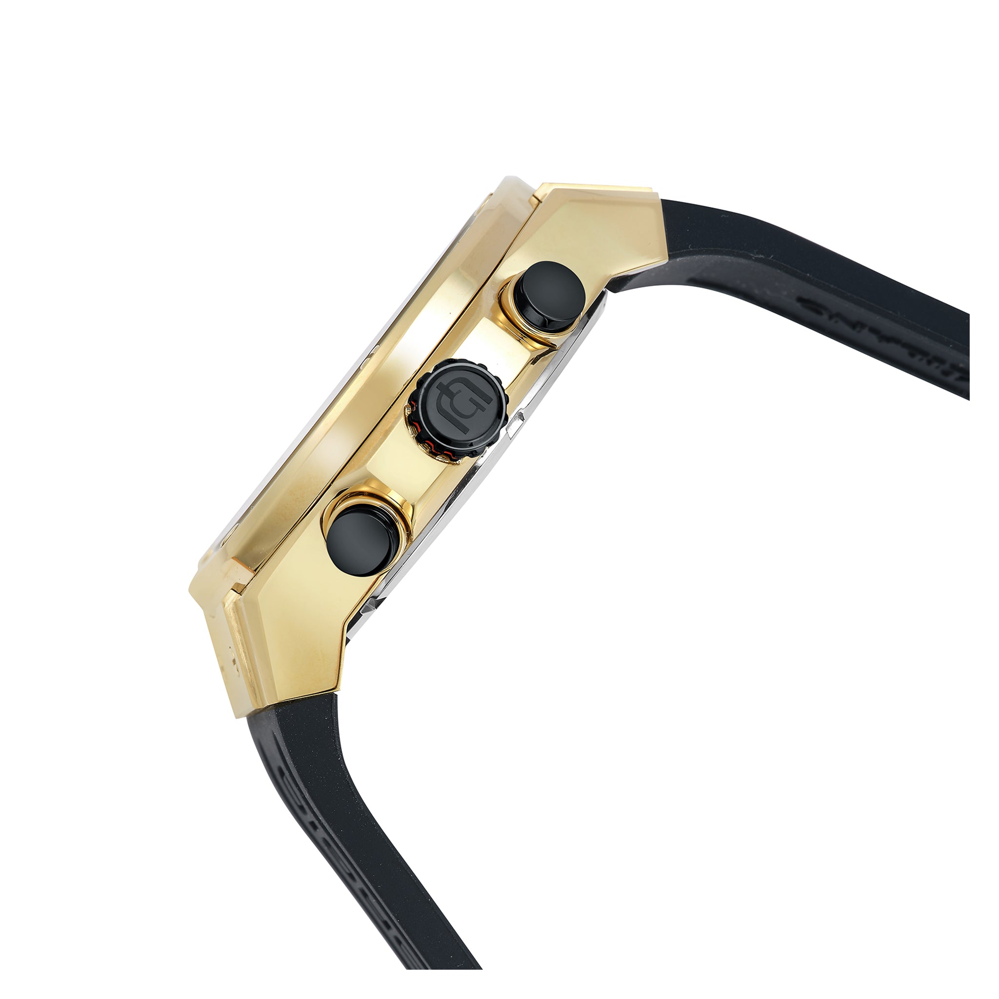 Giorgio Milano Black Silicone Chronograph Men's Watch - 240SGBK313