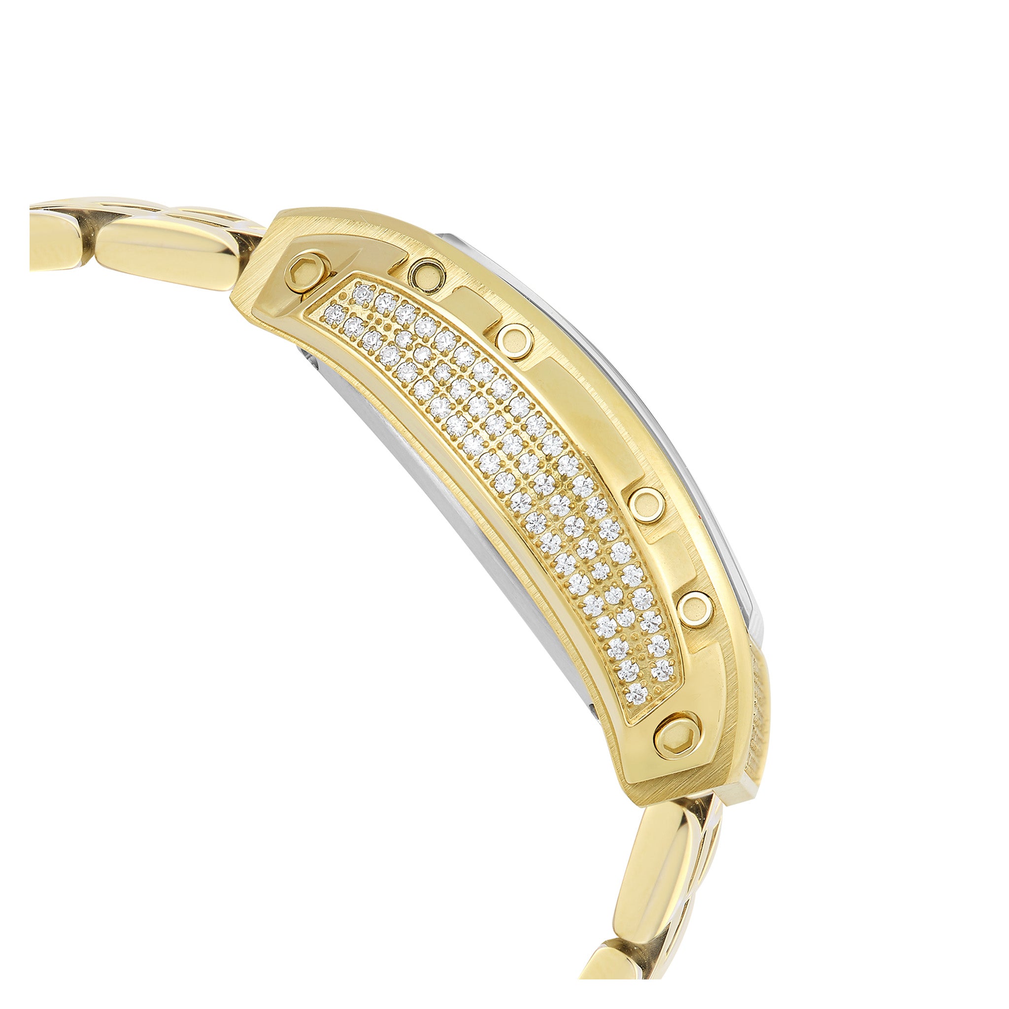 Giorgio Milano Gold Steel Black Dial Women's Watch - 242SG3M