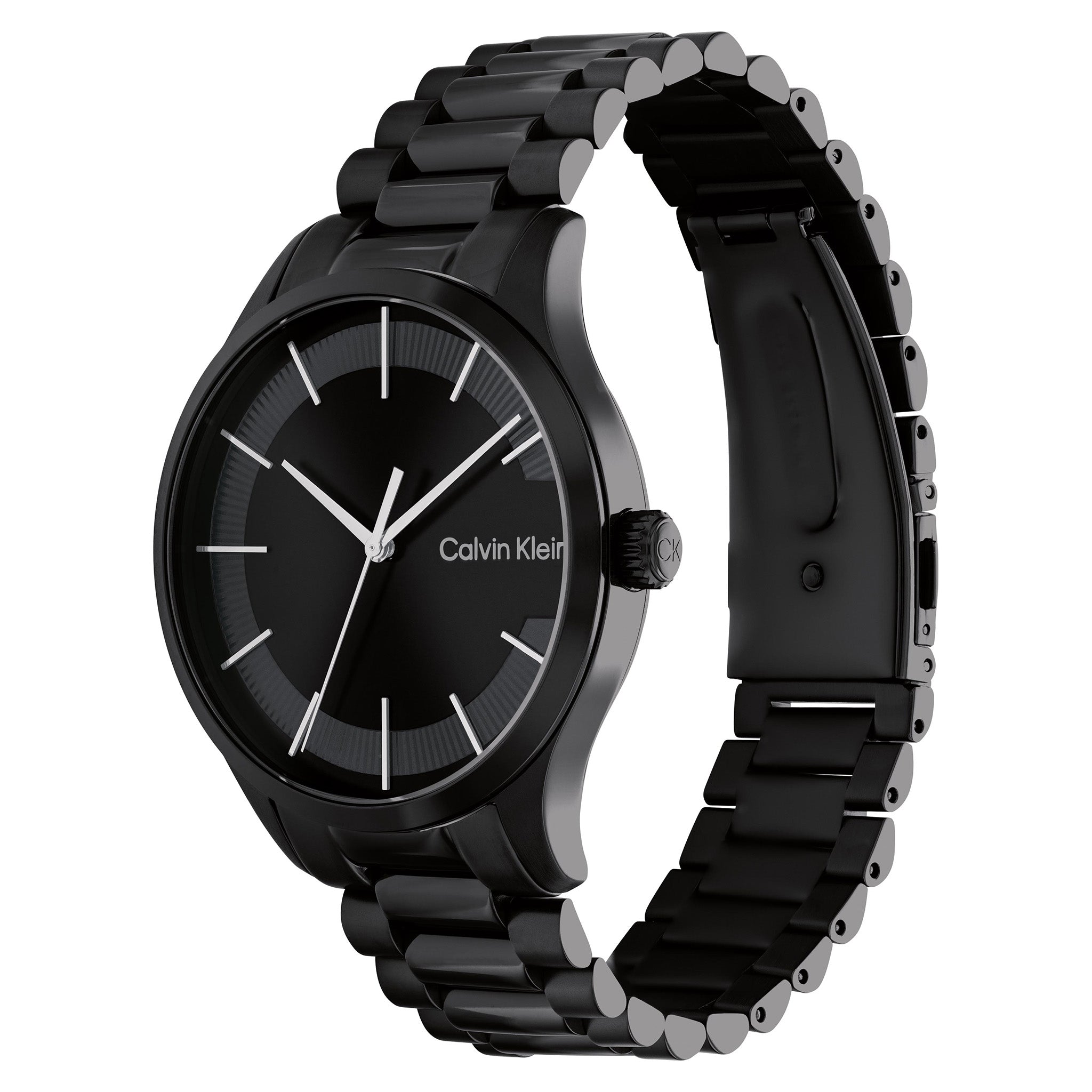 Calvin Klein Black Stainless Steel Unisex Watch - 25200040
