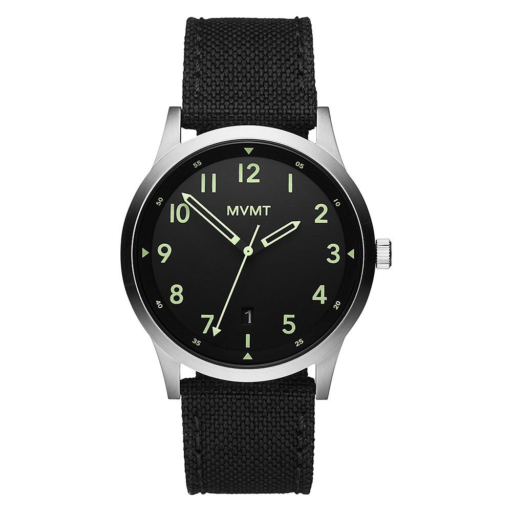 MVMT Field Black Canvas Men's Watch - 28000013