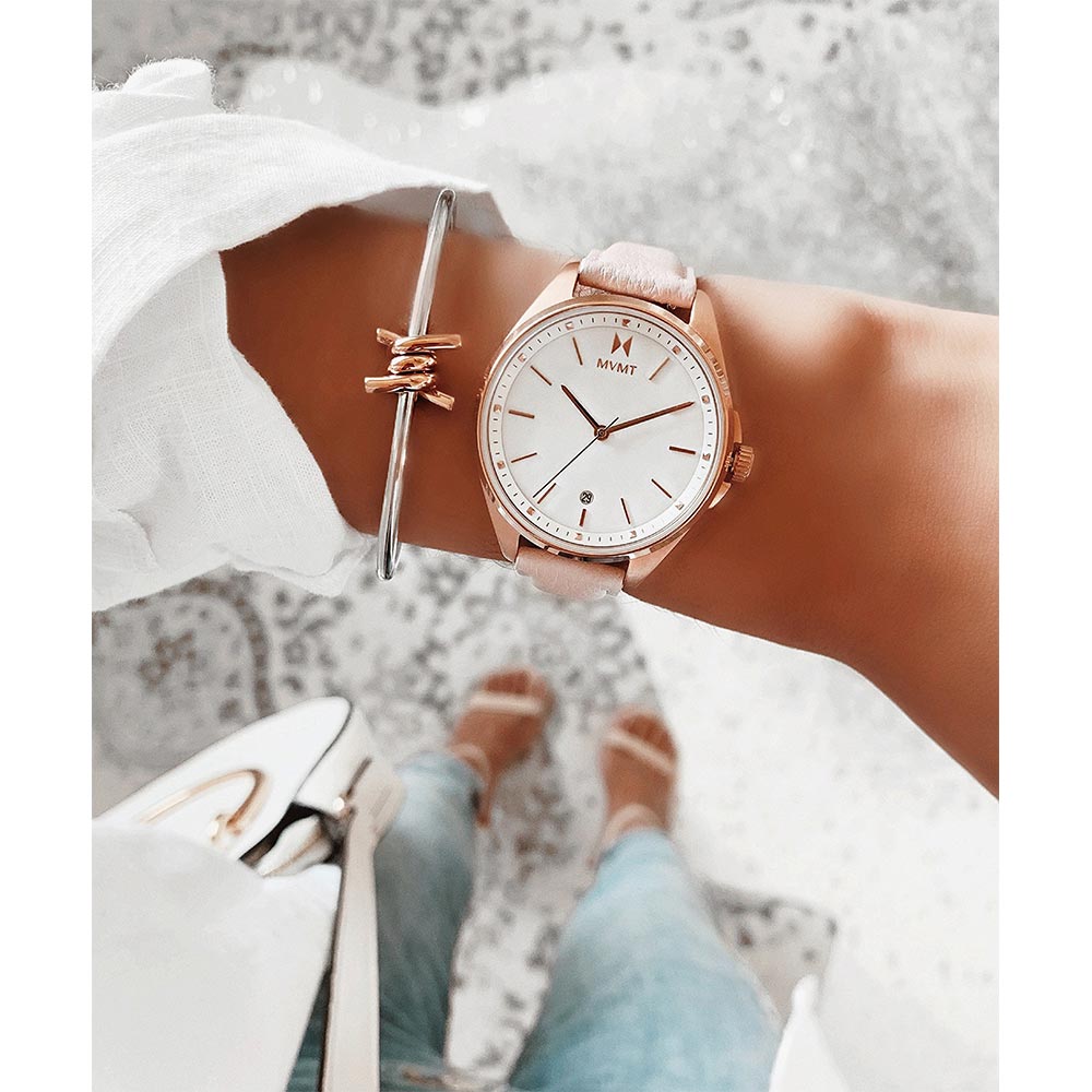 MVMT Coronada Rose Leather Women's Watch - 28000021D