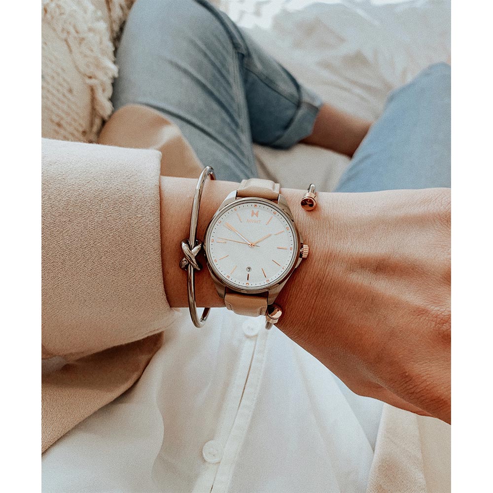 MVMT Coronada Tan Leather Women's Watch - 28000023D