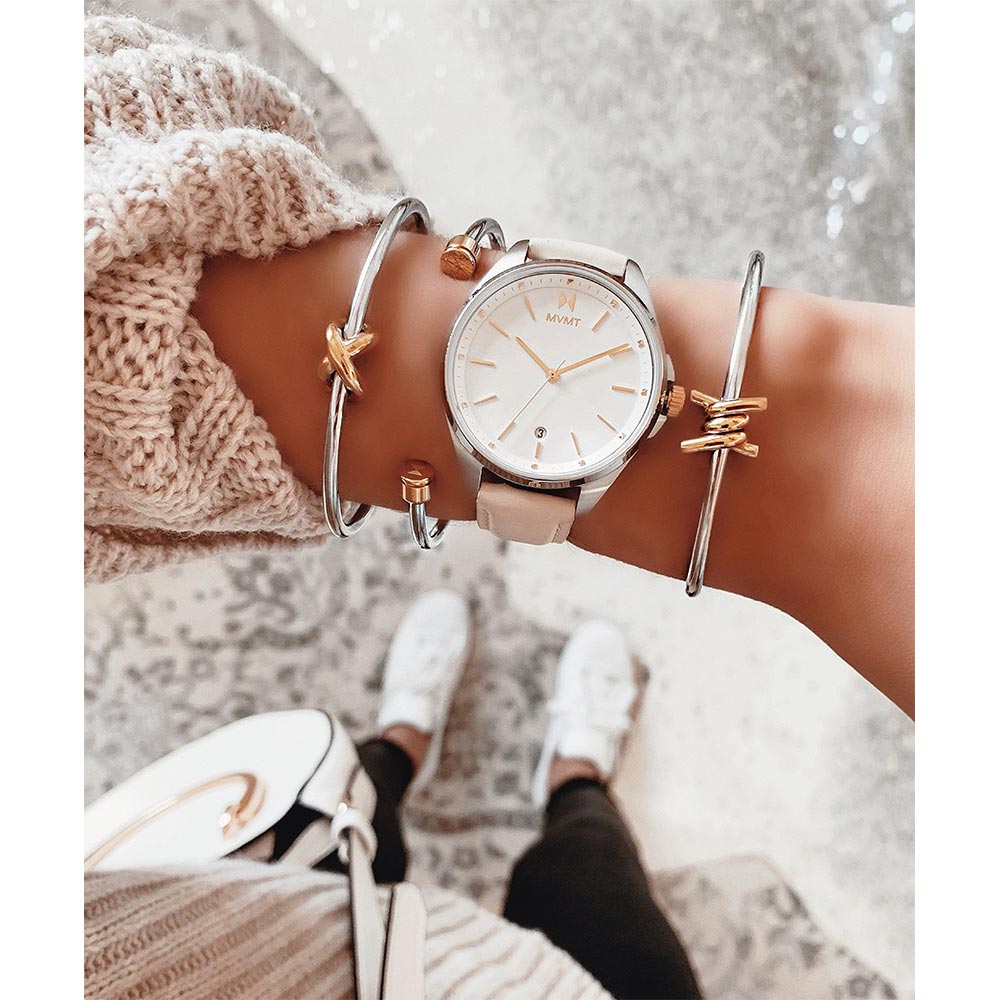 MVMT Coronada Prosecco Leather Women's Watch - 28000024D