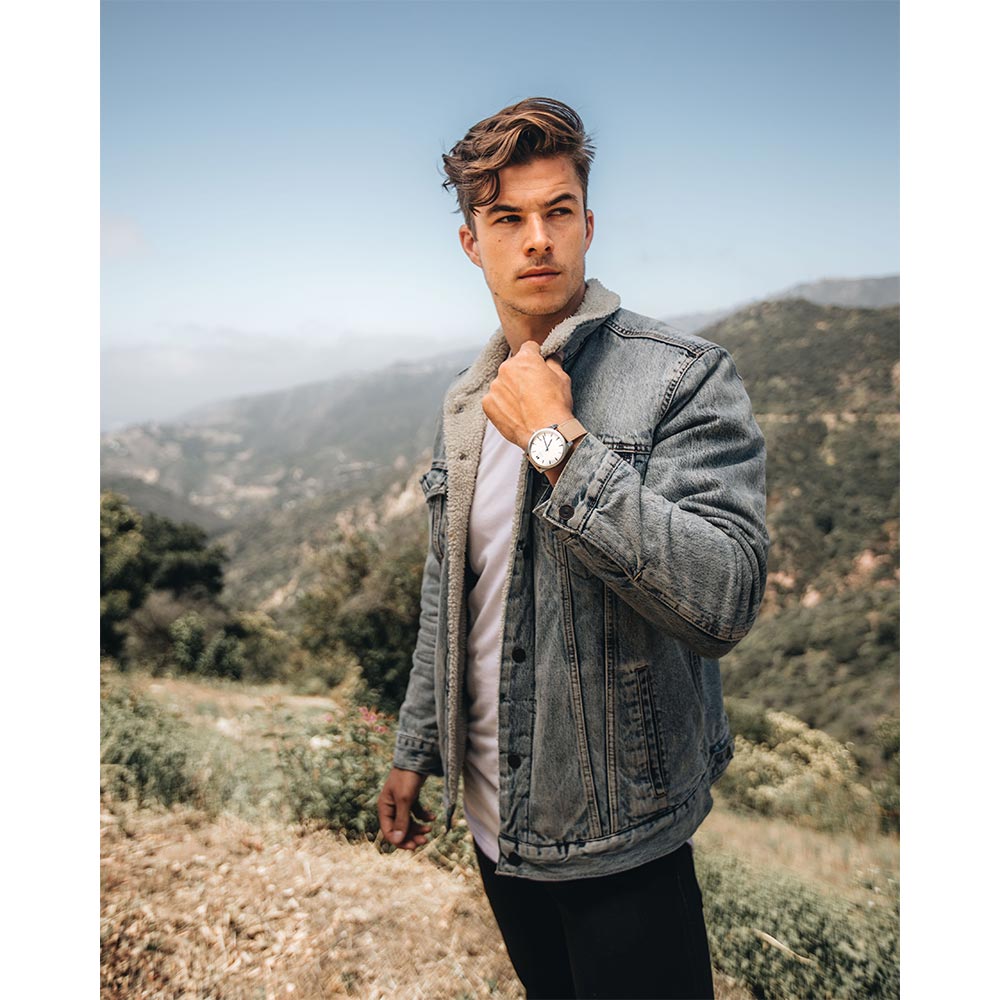 MVMT Element Alkali Tan Men's Watch - 28000040D