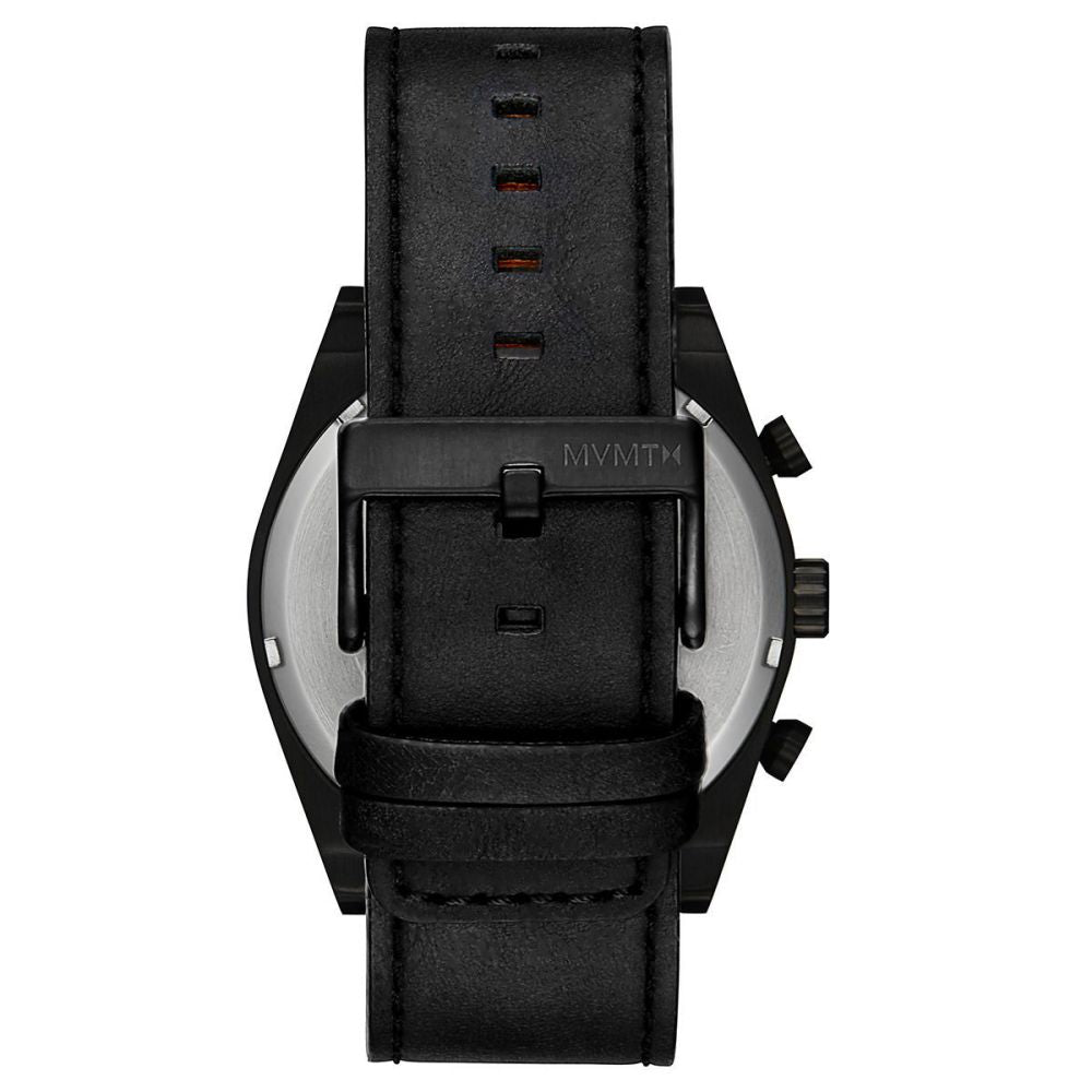 MVMT Element Ember Black Leather Men's Watch - 28000045D