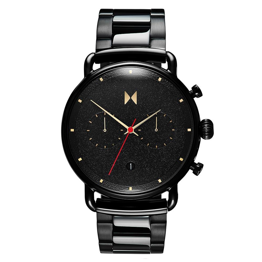 MVMT Caviar Black Steel Men's Watch - 28000051D