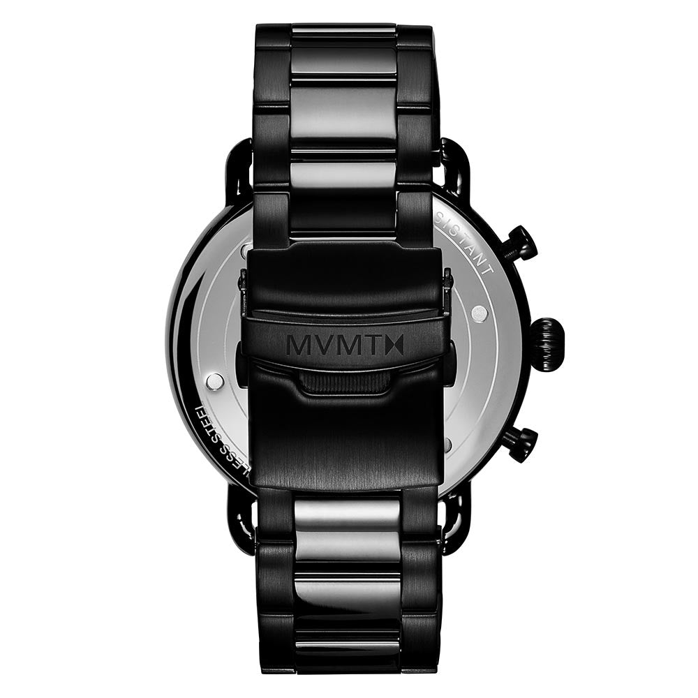 MVMT Caviar Black Steel Men's Watch - 28000051D