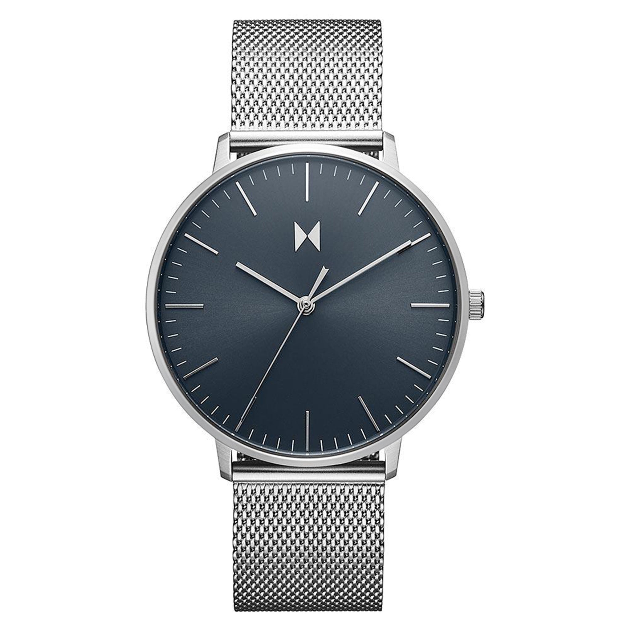 MVMT Legacy Silver Mesh Men's Watch - 28000089D